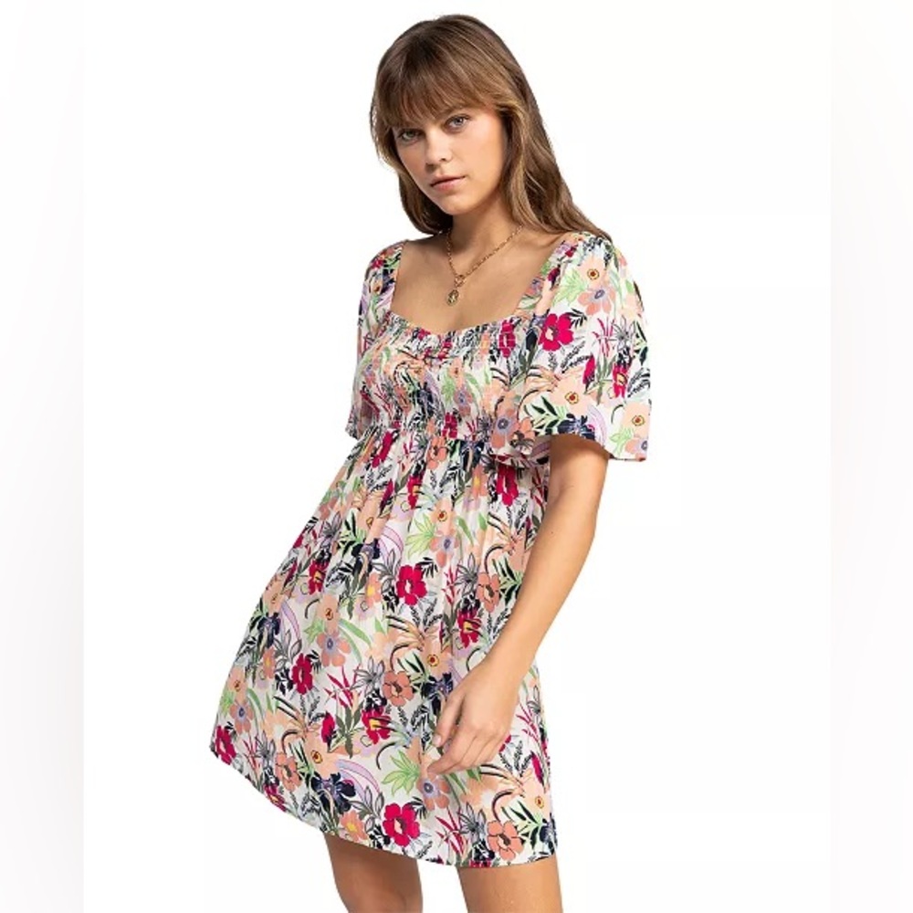 Roxy Floral Print Dress